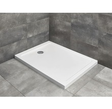 Cădiță de duș dreptunghiulară Radaway Doros Plus F 80x100x5,5 cm acril alb SDRFP1080-01-thumb-0