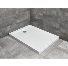 Cădiță de duș dreptunghiulară Radaway Doros F Compact 80x100x12 cm acril alb SDRFP1080-05-thumb-0