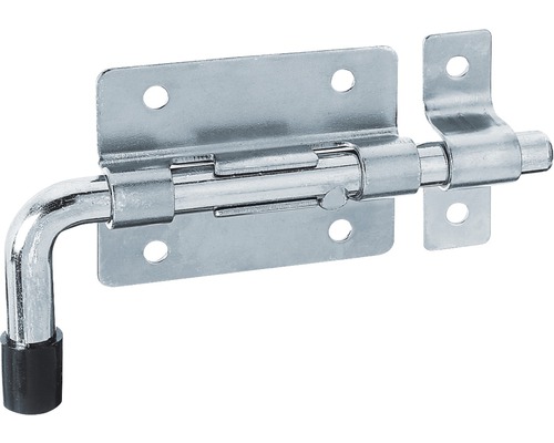 Zăvor metalic universal Alberts 130x57 mm, blocare prin rabatare, oțel zincat Zăvor metalic pentru ușă cu blocare glisantă