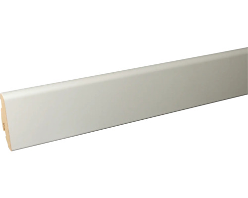 Plintă MDF Neuhofer FU18L albă 2400x58x20 mm Plintă din lemn