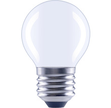 Bec LED variabil Flair E27 4W 470 lumeni, glob mat G45, lumină rece