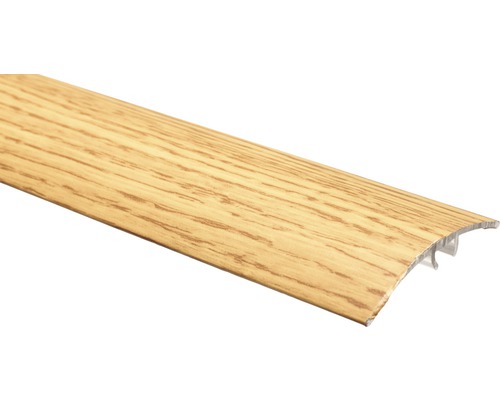 Profil de trecere SKANDOR aluminiu 900x40x6,2 mm stejar Profil de tranziție cu decor de lemn