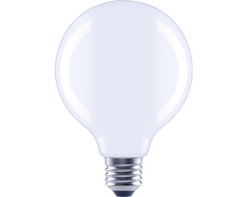 Bec LED variabil Flair E27 7W 806 lumeni, glob mat G95, lumină rece-0