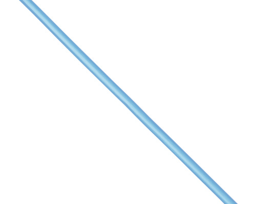Sârmă pentru rufe Mamutec Ø3,6 mm, plastic culoare albastră