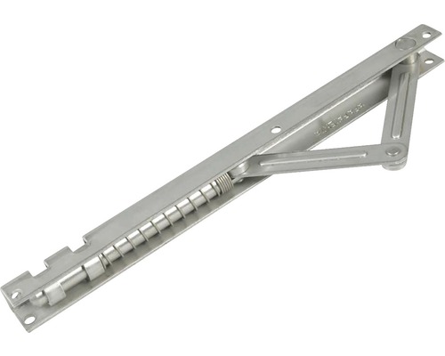 Zăvor inferior pentru poartă dublă motorizată IBFM 270x70 mm, cu arc automat Limitator de deschidere fereastră din metal