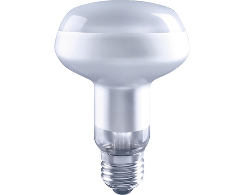 Bec LED variabil Flair E27 7W 580 lumeni, reflector R80 mat, lumină rece Lampă reflector cu soclu E27