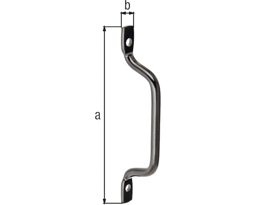 Mâner din oțel inoxidabil cu dimensiuni