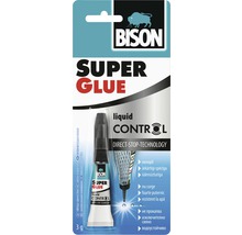 Adeziv cianoacrilat Bison Super Glue Control 3 g-thumb-0