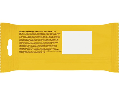 Informații despre ingrediente și recomandări de hrănire pentru hrană de câini
