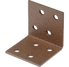 Element de fixare unghiular din metal cu găuri pentru fixare