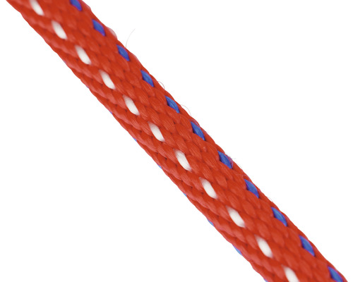 Coardă polipropilenă Mamutec Paraloc Ø10mm, roșu/albastru