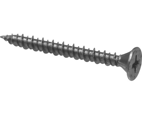 Un singur șurub cu cap cruce.