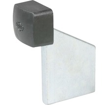 Opriitor de ușă din metal și cauciuc