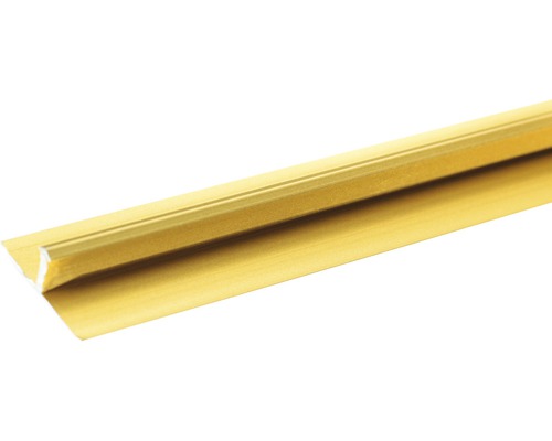 Profil de trecere T aluminiu 2700x20x8,5 mm auriu Profil de tranziție auriu pentru acoperiri de podea