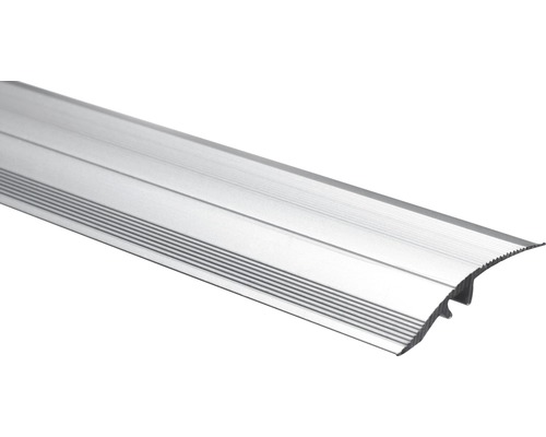Profil de trecere aluminiu 900x40x5,7 mm argintiu Șină de podea din aluminiu