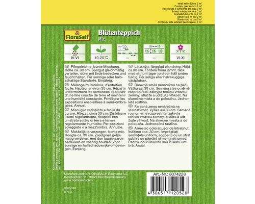 Amestec de flori, pachet de semințe de la FloraSelf