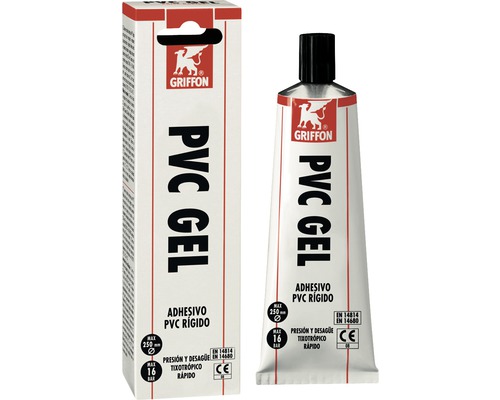 Adeziv tixotropic rapid pentru PVC rigid Griffon 125 ml Adeziv Griffon PVC Gel, inclusiv ambalaj