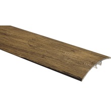 Profil de podea din plastic cu decor de lemn