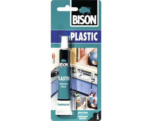 Adeziv pentru PVC rigid Bison Plastic transparent 25 ml