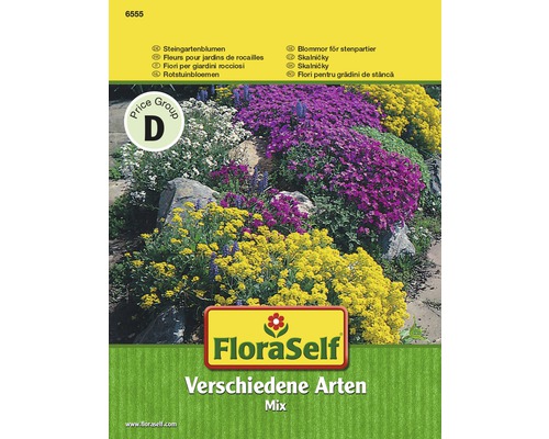 Mix semințe pentru flori FloraSelf grădini alpine