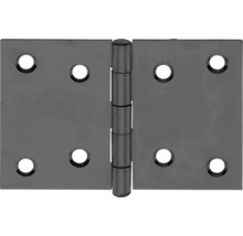 Balamă de ușă metalică cu patru găuri pentru șuruburi