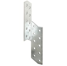 Conector unghiular din metal cu găuri