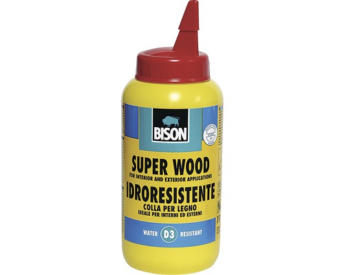 Bison Super Wood adeziv pentru lemn pentru aplicații interioare și exterioare