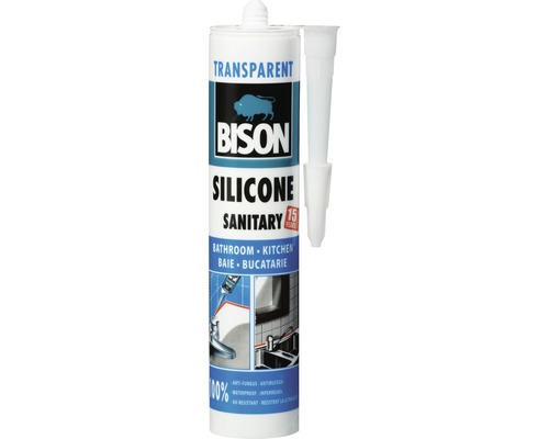 Silicon sanitar Bison transparent 280 ml