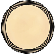 Oglindă rotundă cu ramă decorativă