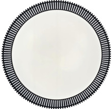 Oglindă rotundă cu design de șine de cale ferată