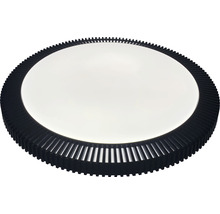 Plafonieră rotundă cu margine striată