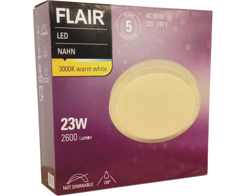 Ambalaj lampă LED Flair Nahn cu 23 wați și 2600 lumeni