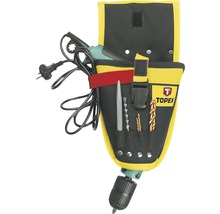 Mașină de găurit electrică cu set de burghie și geantă de scule