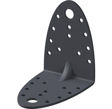 Conector unghiular cu găuri pentru fixare