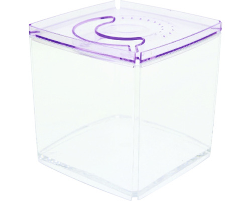 Cutie de depozitare din plastic transparent