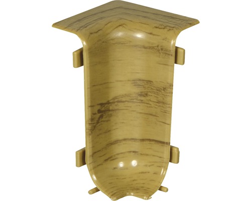 Element de colț pentru plinte cu aspect de lemn