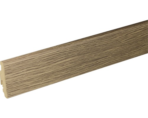Plintă MDF SKANDOR stejar Chateau FOEI211 2400x58x19 mm Plintă cu structură de lemn
