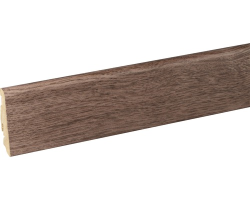 Plintă SKANDOR MDF 2400x58x19 mm nuc american FOHS050