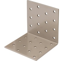 Conector unghiular din metal cu găuri
