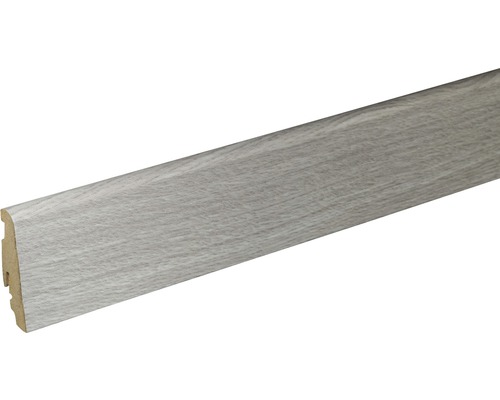 Plintă MDF SKANDOR FU60L nuc american gri 2400x58x19 mm Plintă din lemn