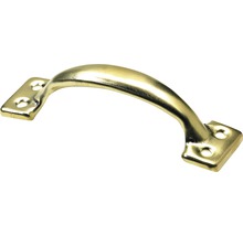 Mâner pentru mobilă & cutii de lemn Hettich 100x28x27 mm, oțel alămit