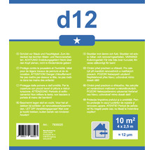 Folie de protecție D12 HDPE Premium transparentă 4x2,5 m-thumb-2
