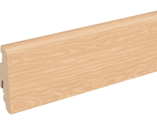 Plintă MDF SKANDOR FU60L stejar deschis 2400x58x19 mm Plintă din lemn