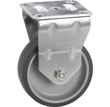 Rotiță pivotantă cu frână, carcasă din tablă de oțel