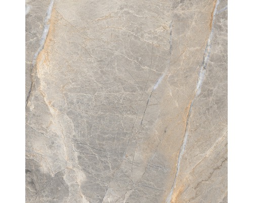 Gresie interior porțelanată Alanya rectificată gri deschis 60x60 cm