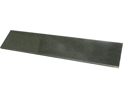 Glaf granit Gabbro negru 101x20x2 cm