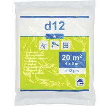 Folie de protecție D12 HDPE Premium transparentă 4x5 m-thumb-0