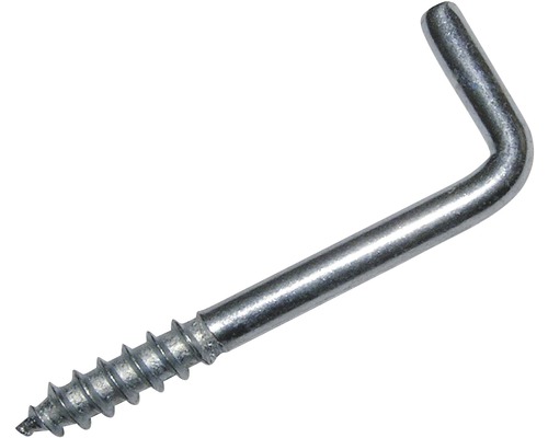 Holșuruburi cu cârlig tip L Dresselhaus 3,3x40 mm oțel zincat, 100 bucăți