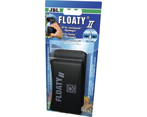 Magnet pentru curăţare geam acvariu, JBL Floaty II, mărimea L