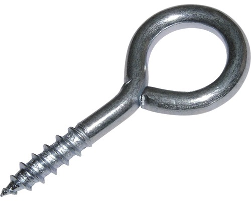 Holșuruburi cu ochi Dresselhaus 6x16 mm oțel zincat, 100 bucăți